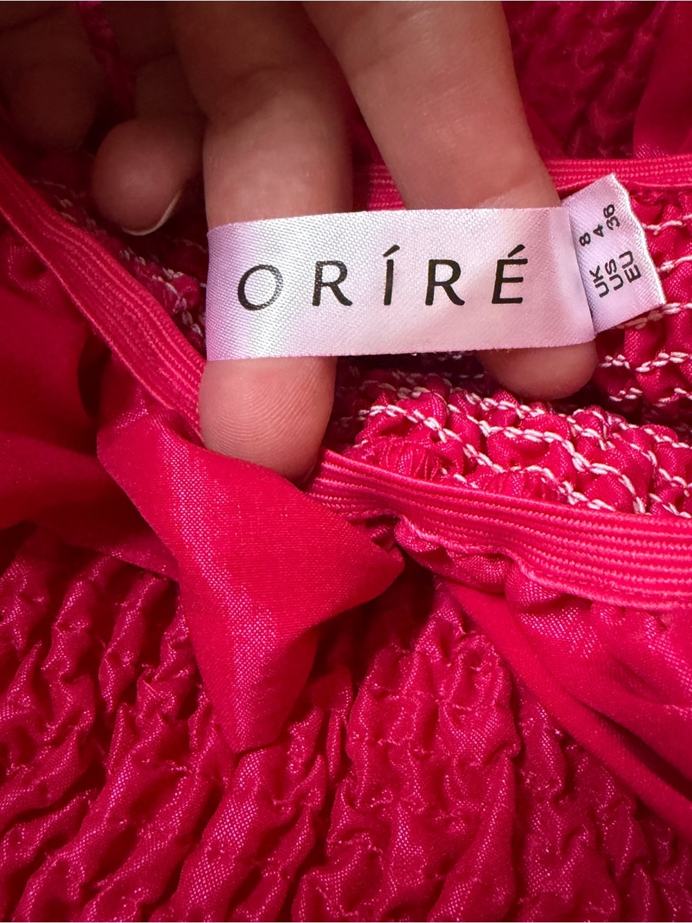 Fushia Ruffled Strapless Dress - Picture 10 of 13